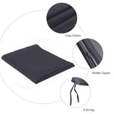 NNECW 6.82 Kg Anti-Stress Therapy Weighted Blanket With Removable Flannel Duvet Cover
