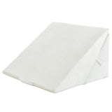 NNECW Adjustable Bed Wedge Pillow with Memory Foam for Reading &amp Sleep-White