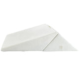 NNECW Adjustable Bed Wedge Pillow with Memory Foam for Reading &amp Sleep-White
