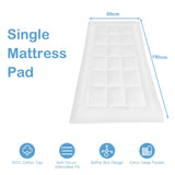 NNECW Dust Proof Breathable Mattress Pad for Bedroom