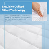NNECW Dust Proof Breathable Mattress Pad for Bedroom