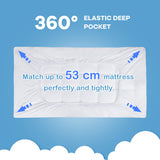 NNECW Dust Proof Breathable Mattress Pad for Bedroom