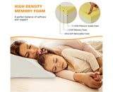 NNECW Memory Foam Wedge Pillow with Detachable Cover