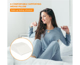 NNECW Memory Foam Wedge Pillow with Detachable Cover