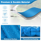 NNECW Inflatable Waterproof Sleeping Pad with Lightweight and Portable Design for Camping