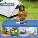 NNECW Self Inflating Camping Sleeping Mat with 2-in-1 Pump Sack for Hiking-Blue
