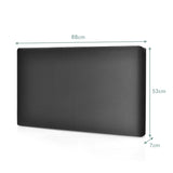 NNECW Twin Size Wall-mounted Headboard for Bedroom &amp Guest Room-Black-PU &amp sponge &amp MDF