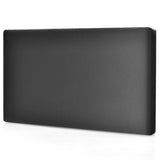 NNECW Twin Size Wall-mounted Headboard for Bedroom &amp Guest Room-Black-PU &amp sponge &amp MDF