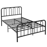 NNECW Full/Queen Size Metal Bed Frame with Non-slip Foot Pads Full Size