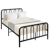 NNECW Full/Queen Size Metal Bed Frame with Non-slip Foot Pads Full Size