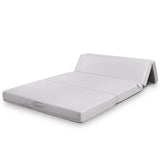 NNECW 4-Fold Folding Sleeping Mat Sofa Bed with Smooth Zipper for Single/King /Double/Queen-King Single