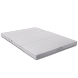 NNECW 4-Fold Folding Sleeping Mat Sofa Bed with Smooth Zipper for Single/King /Double/Queen-Queen