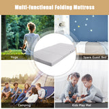 NNECW 4-Fold Folding Sleeping Mat Sofa Bed with Smooth Zipper for Single/King /Double/Queen-Single