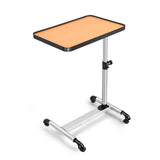 NNECW Metal Side Table with Wheels for Office/Home