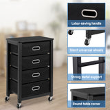 NNECW Heavy Duty Rolling File Cabinet with 4 Drawers