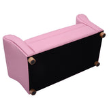 NNECW Armrest Sofa Chair with PVC Leather for Children