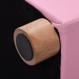 NNECW Armrest Sofa Chair with PVC Leather for Children