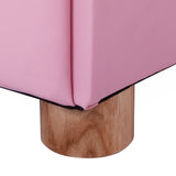 NNECW Armrest Sofa Chair with PVC Leather for Children