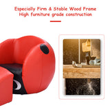 NNECW Ladybug Shaped Children Leisure ArmChair with waterproof PVC fabric for Children