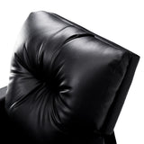 NNECW Adjustable Kids Lounge with Armrest and High Backrest-Black