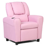 NNECW Children Recliner Chair with Ergonomic Armrest-Pink
