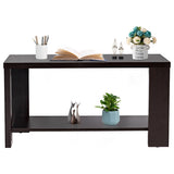 NNECW Coffee Table with Open Storage Shelf