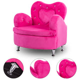 NNECW Single Kids Sofa Armrest Chair Toddler with Non-slip Legs for Living Room