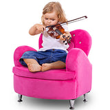 NNECW Single Kids Sofa Armrest Chair Toddler with Non-slip Legs for Living Room