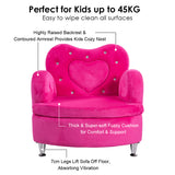 NNECW Single Kids Sofa Armrest Chair Toddler with Non-slip Legs for Living Room