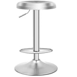 NNECW Adjustable Swivel Bar Stool with Footrest for Kitchen-2 pieces