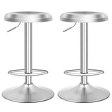 NNECW Adjustable Swivel Bar Stool with Footrest for Kitchen-2 pieces