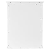 NNECW Cabinet with Height-adjustable Shelf for Bathroom/Hallway-White