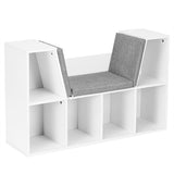 NNECW Multifunctional Organizer Bookshelf for Living Room