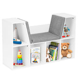 NNECW Multifunctional Organizer Bookshelf for Living Room