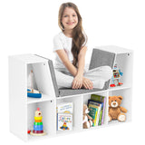NNECW Multifunctional Organizer Bookshelf for Living Room