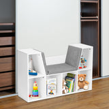 NNECW Multifunctional Organizer Bookshelf for Living Room