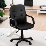 NNECW Mid-Back Executive Office Chair with Adjustable Height for Home & Office