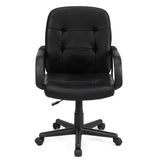 NNECW Mid-Back Executive Office Chair with Adjustable Height for Home & Office