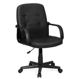 NNECW Mid-Back Executive Office Chair with Adjustable Height for Home & Office