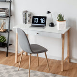 NNECW Computer Desk with Non-slip Foot Pads for Home Office