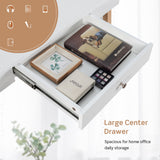 NNECW Computer Desk with Non-slip Foot Pads for Home Office