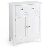 NNECW Cabinet with Drawer and Adjustable Shelf for Bathroom/Living Room
