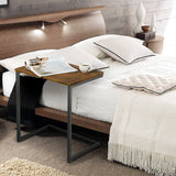 NNECW 3 Set Nesting Coffee Table with Vintage Style for Living Room