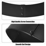 NNECW Outdoor Round Metal Fire Pit Ring for Backyard & Patio & Camping