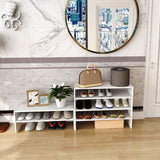 NNECW 6-Tier Home Storage Shelf for Shoes with Anti-toppling Device for Entryway