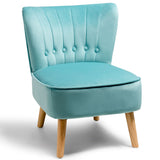NNECW Modern Leisure Chair with Non-slip Pads for Bedroom Green