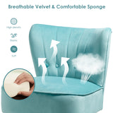 NNECW Modern Leisure Chair with Non-slip Pads for Bedroom Green