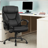 NNECW Executive Massage Chair with 6 Vibrating Points Comfortable Backrest & Headrest