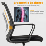 NNECW Mesh Drafting Chair with Adjustable Height for Home & Office