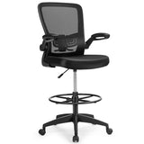 NNECW Ergonomic Drafting Chair with Flip-Up Armrest